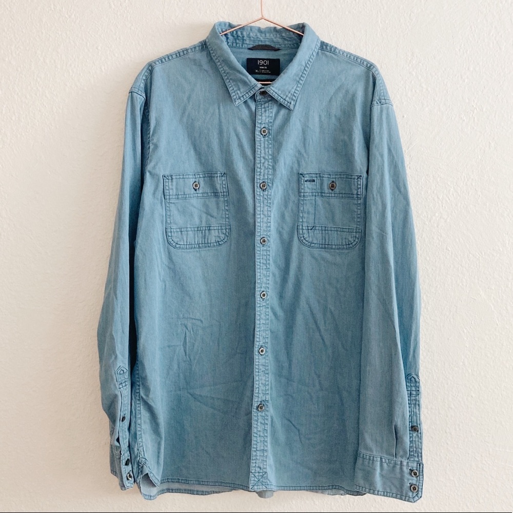 1901 Nordstrom Trim Fit Button Down Montla…